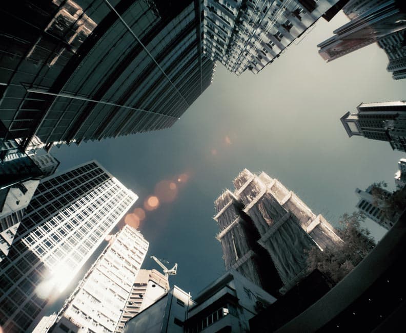 Our profile section image of skyscrapers
